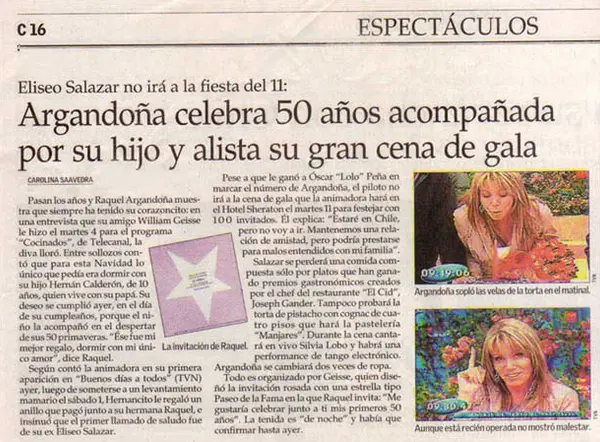 Nota en Espectáculos