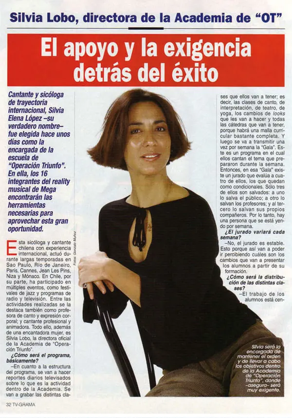 Silvia Lobo en TV Grama 3